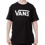 Vans Classic Boys T-shirt met korte mouwen voor jongens, zwart (Black-White Y28)., S