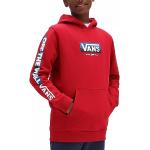 Vans Unisex kinderen by Easy Logo Po Boys Hooded Sweatshirt, rood, 12-14 Jaar
