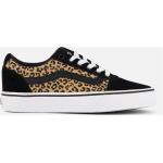 Zwarte Rubberen Vans Cheetah Damessneakers  in 38 