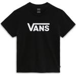 Vans Flying V Crew T-shirt voor meisjes, Zwart, S (7-8 YRS)