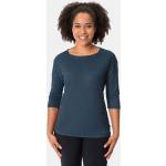 Casual Marine-blauwe Polyester T-shirts voor Dames 