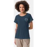 Casual Donkerblauwe Polyester Ademende T-shirts met opdruk  in maat S met motief van Fiets voor Dames 