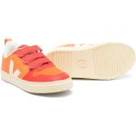 Oranje Kalfsleren Veja V-10 Klittenband sneakers  in 22 met Klittenbandsluitingen in de Sale voor Kinderen 