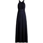 Donkerblauwe Satijnen Vera Mont Maxi jurken Halter  in maat S Maxi in de Sale voor Dames 