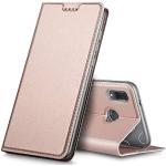 Kantoor Roze Siliconen Huawei P20 Lite hoesjes type: Flip Case 