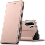 Kantoor Roze Siliconen Huawei P30 Pro hoesjes type: Flip Case 