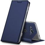 Kantoor Blauwe Siliconen Sony Xperia XZ2 hoesjes type: Flip Case 