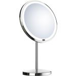 Moderne Witte Chromen Vergrotende Smedbo Make-up spiegels in de Sale 