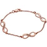 Rose-gouden Vergulde Infinity armbanden in de Sale voor Dames 