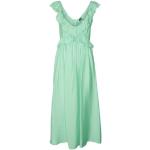 Groene Polyamide Vero Moda All over print Maxi jurken Ronde hals  in maat XS Maxi voor Dames 