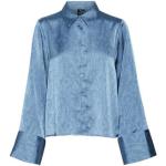 VERO MODA VMCRISTI blouse met all over print lichtblauw