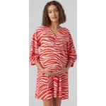 Rode Polyester Vero Moda Zebra Print Zwangerschapsjurken  in maat L Sustainable in de Sale voor Dames 