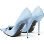 Versace Gianni Ribbon leren pumps - Blauw
