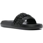 Zwarte Rubberen VERSACE Platte sandalen  voor de Zomer  in maat 42 voor Heren 