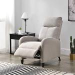 Bruine Metalen Comfort stoelen 