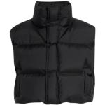 Klassieke Zwarte Polyamide Oversized vesten  voor de Winter  in maat M in de Sale voor Dames 
