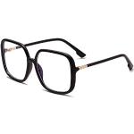 Zwarte Rechthoekige brillen voor Anti-vermoeidheid voor Dames 