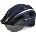 Blauwe MTB-helmen  in Onesize 61 cm met motief van Fiets Sustainable voor Dames 