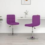 Paarse VidaXL Design stoelen 2 stuks 