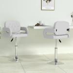 Witte Stalen VidaXL Design stoelen 2 stuks 