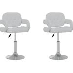Witte Katoenen VidaXL Design stoelen 2 stuks in de Sale 