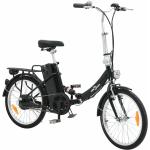 Zwarte VidaXL Elektrische fietsen  in maat L met motief van Fiets in de Sale 