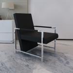 Moderne Zwarte Houten VidaXL Comfort stoelen 