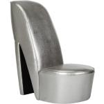 Moderne Zilveren VidaXL Comfort stoelen 