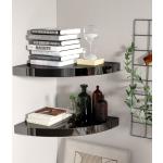 Zwarte Metalen VidaXL Boekenkasten high gloss Sustainable 