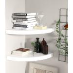 Witte Metalen VidaXL Boekenkasten high gloss Sustainable 