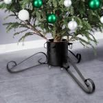 Zwarte Metalen VidaXL Kerstboomstandaarden 