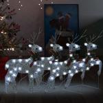 Zilveren VidaXL Kerstverlichting met motief van Ornament 