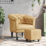 Kantoor Gouden Grenen armleun VidaXL Comfort stoelen Sustainable 