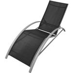 Zwarte Aluminium VidaXL Ligstoelen Sustainable 
