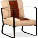 Industriële Bruine Leren VidaXL Comfort stoelen 