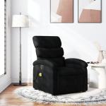 Zwarte Metalen armleun VidaXL Lounge fauteuils Sustainable 