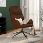 Bruine armleun VidaXL Comfort stoelen 