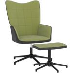 Moderne Lichtgroene Fluwelen VidaXL Comfort stoelen Sustainable 