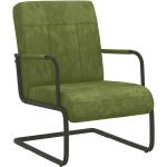 Industriële Lichtgroene Fluwelen VidaXL Comfort stoelen 