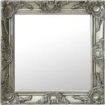 Barok Zilveren Houten Afgeschuinde VidaXL Reed's Antiek look Wandspiegels 
