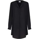 Zwarte Polyester Vila Blouses met V-hals  in maat XL voor Dames 