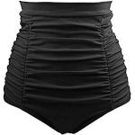 Zwarte High waist bikini's  in maat XL 
