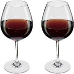Transparante Glazen Rode wijnglazen 