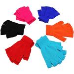 Multicolored Vingerloze handschoenen  voor de Winter  in maat M voor Heren 