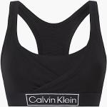 Zwarte Jersey Stretch Calvin Klein Voedings bh's  in maat XL Sustainable voor Dames 