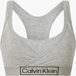 Grijze Jersey Stretch Calvin Klein Voedings bh's  in maat XL Sustainable voor Dames 