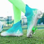 Rubberen Antislip Voetbalschoenen met vaste noppen  in Grote Maten voor Jongens 