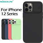 Multicolored Siliconen Nillkin iPhone 12 Pro Max hoesjes 