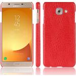 Rode Siliconen Schokbestendig Samsung Galaxy J7 hoesjes Sustainable 