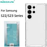 Witte Nillkin Samsung Galaxy S22 Hoesjes 